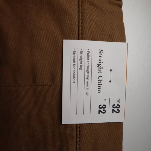 Goodfellow Hennepin Chino, Straight Leg, 32/32. NWT - Picture 3 of 4